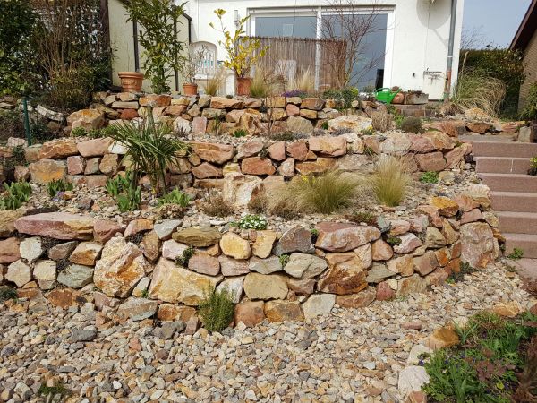 Rock Garden Construction
