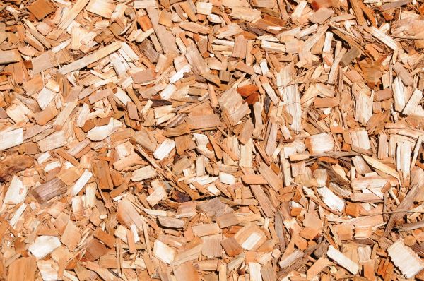 Cypress Mulch Spreading